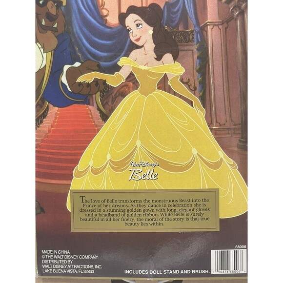 Disney Princess "Belle" A Classic Doll Collection from Beauty and the Beast - Picture 14 of 16